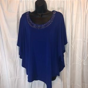 Cobalt Blue Nygard Blouse SZ L